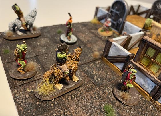 wolf riders getting ready to charge