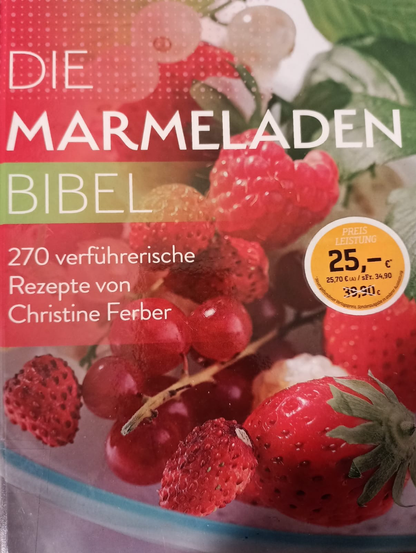 Das Cover des Buches
zu sehen sind rote Früchte - Himbeeren, Erdbeeren, rote Johannisbeeren
