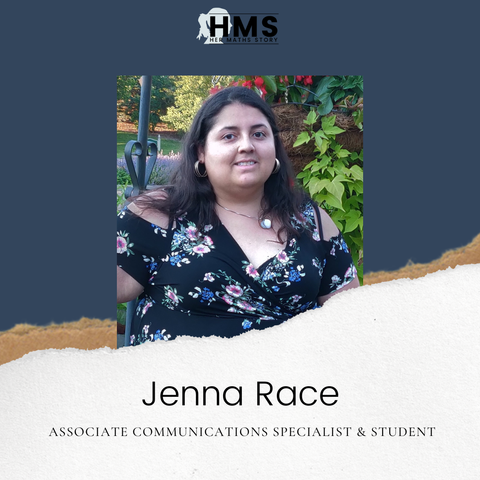 Portrait picture of Jenna Race, Associate Communications Specialist & student