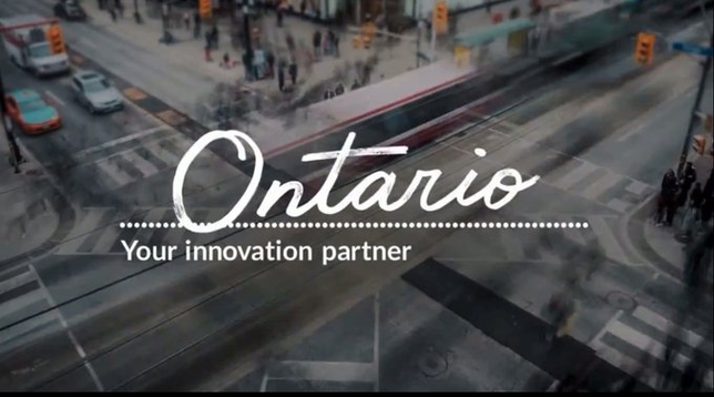 Screenshot of an ad from the province of Ontario