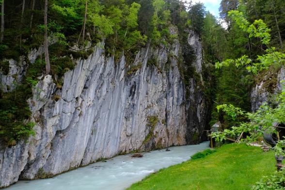 Eingang zur Wasserfallklamm.