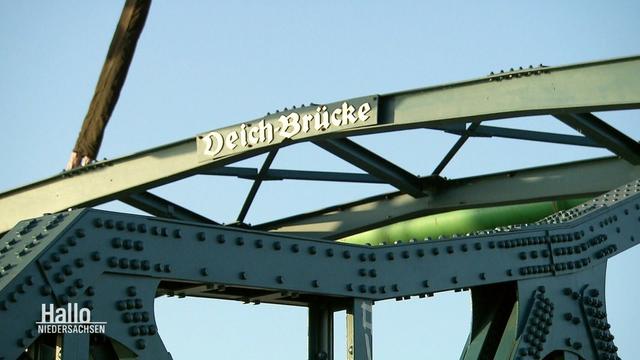 Detail der WHVener Deichbrücke