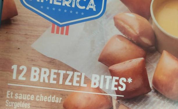 Bretzels bites au cheddar... :o