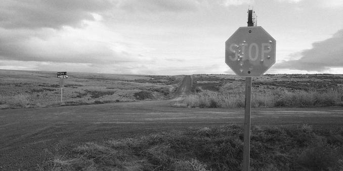 35mm Ilford HP5 film w/red filter.