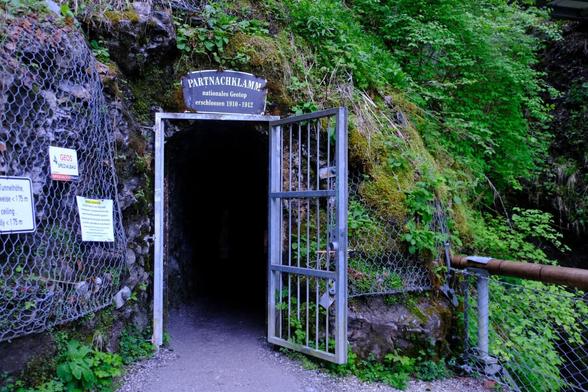 Eingang Partnachklamm.