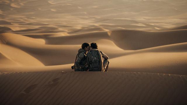 Timothée Chalamet e Zendaya in Dune - Parte Due
