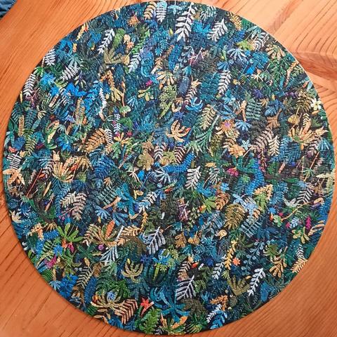 The completed puzzle