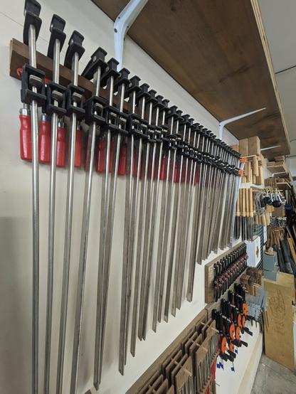 Tools hang on the wall at Butterfly Joint and Café