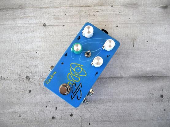 Bass overdrive pedal