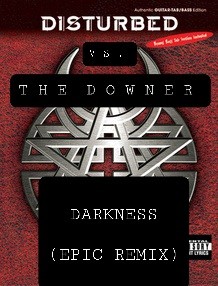 Text mit dem Titel und den Interpreten und dem Cover von Disturbeds Believe Album