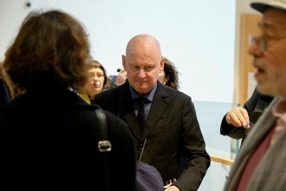 Christophe Girard au tribunal de Paris le 14 mars 2024. © Photo Pierrick Villette / Abaca