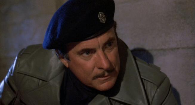 Dabney Coleman as the character Jack Flack in the movie Cloak and Dagger.