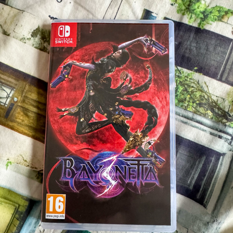 My copy of Bayonetta 3 for the Nintendo Switch
