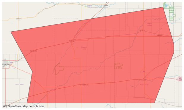 Severe Thunderstorm Warning -  - NWS Dodge City KS