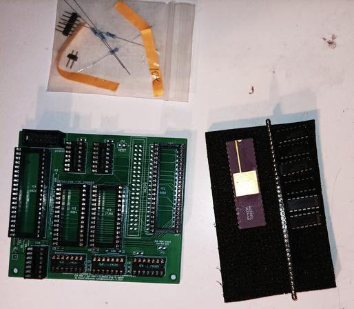 All the necessary parts for DolphinDOS 3 board