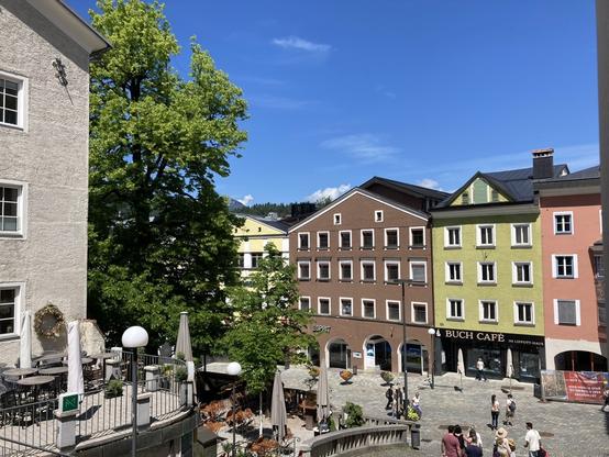 blick über die kufsteiner altstadt