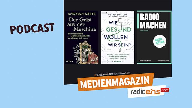 Die drei Buchcover der vorgestellten Bücher.