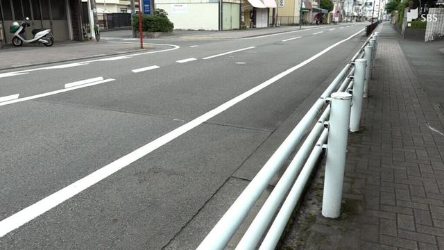 自転車に乗っていた男性が乗用車にはねられる　頭を強く打ち重体の模様＝静岡市駿河区