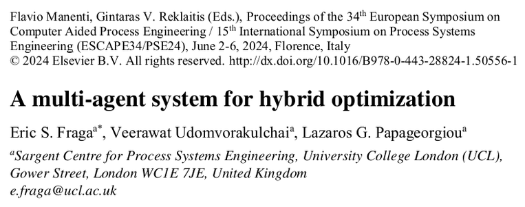 Publication details along with title of the paper and the authors, with affiliation.