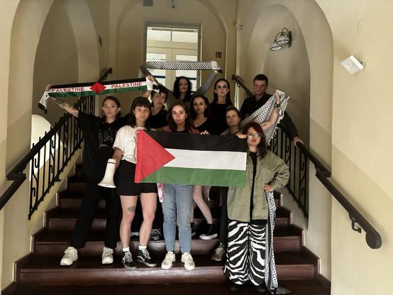 Occupying students in the Jagiellonian University