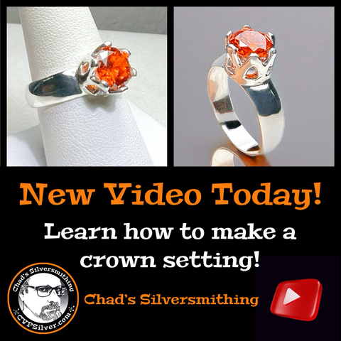 Orange CZ in unique setting