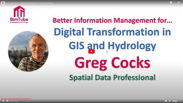 screen shot - BimTube opening splash screen with @GregCocks guest