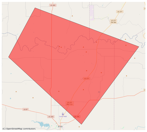 Severe Thunderstorm Warning -  - NWS San Angelo TX