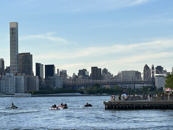 The 59th street bridge over the East River