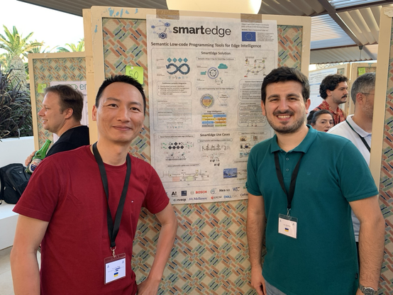 SmartEdge poster during the project networking session