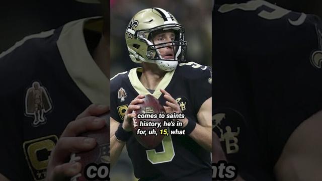 Drew Brees To Be Inducted Into New Orleans Saints Hall Of Fame!
