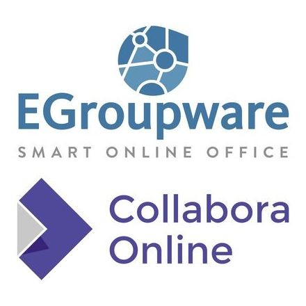 EGroupware + Collabora Online logos