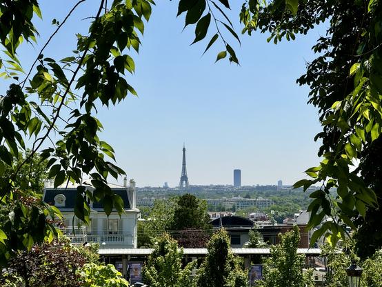 Photo de la Tour Eiffel depuis Puteaux