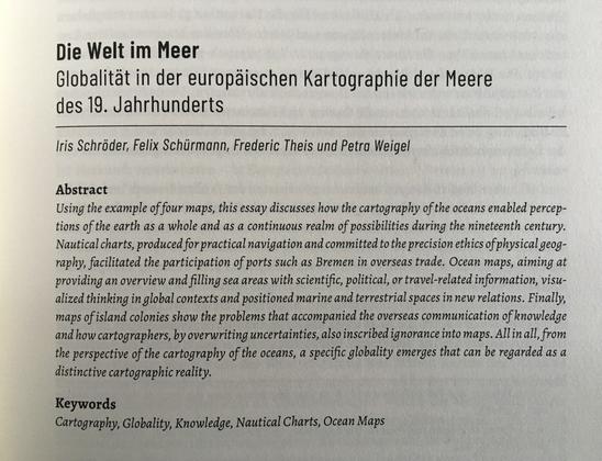 Ausschnitt der ersten Seite des Beitrags mit dem Abstract in englischer Sprache.