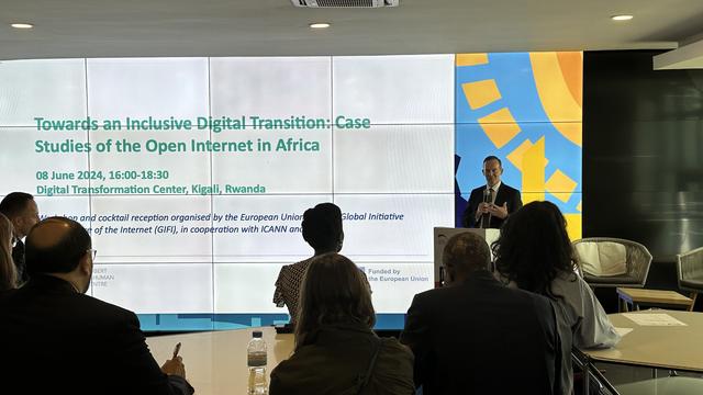 Volker Wissing besucht in Ruanda das Digital Transformation Center - eine gemeinsame Veranstaltung der EU-Kommission zu Internet-Themen mit AFR Stakeholdern