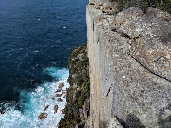 Sea cliffs at point perpendicular, New South Wales, Australia
