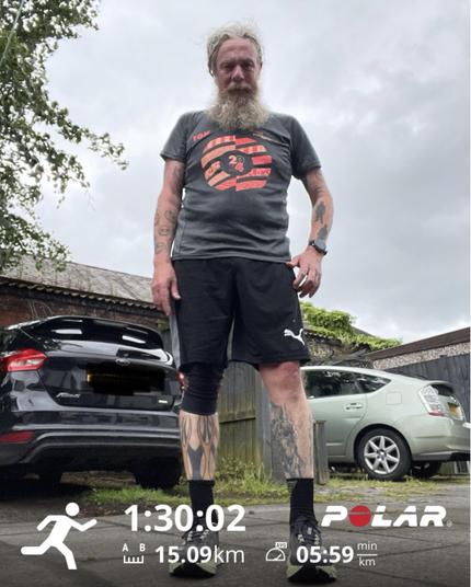 Post run selfie