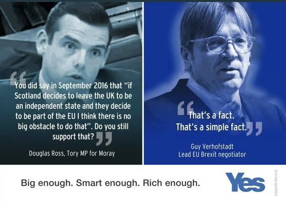 The contrasting views of Scotland in Europe between Douglas Ross and Guy Verhofstadt