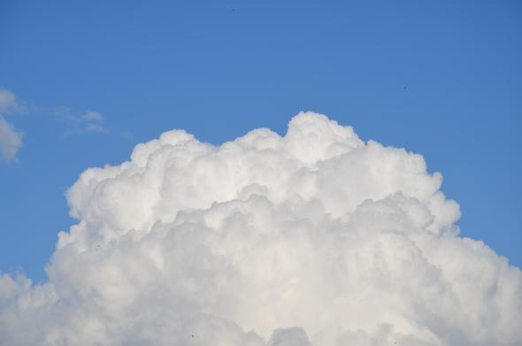 Huge fluffy cloud