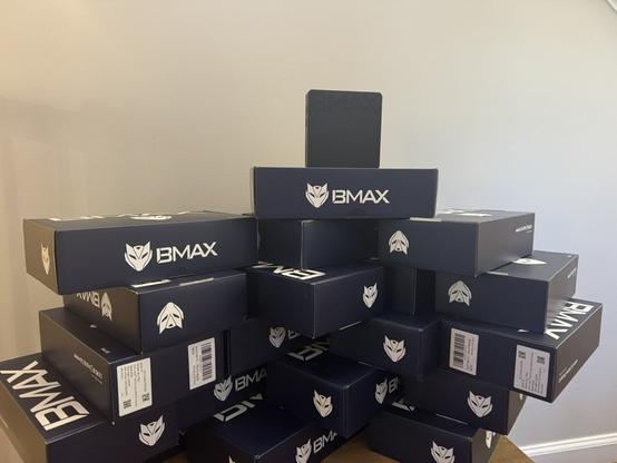 pile of 20 mini PCs