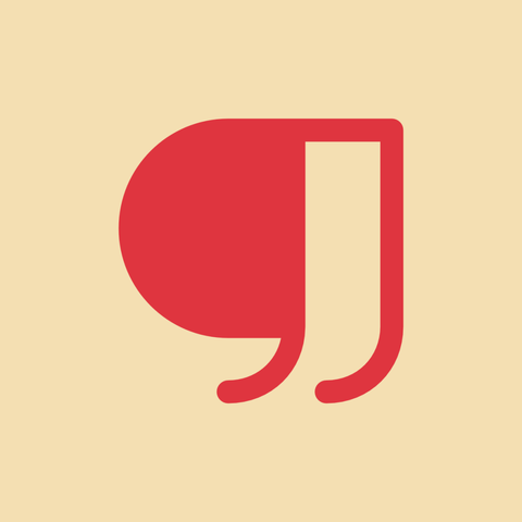 An illustration of a pilcrow against a light, parchment-colored background