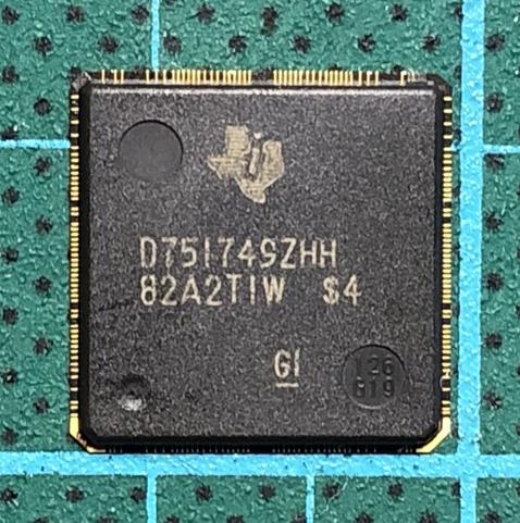 picture of TI Calypso chip package