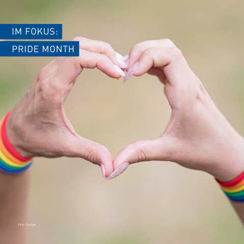 Foto: Hände formen ein Herz.