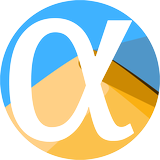 logo de Duniter v2 représentant une dune avec la lettre "alpha" par dessus