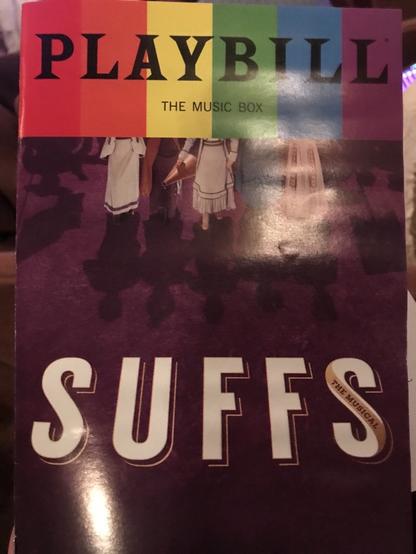 PLAYBILL THE MUSIC BOX SUFFS