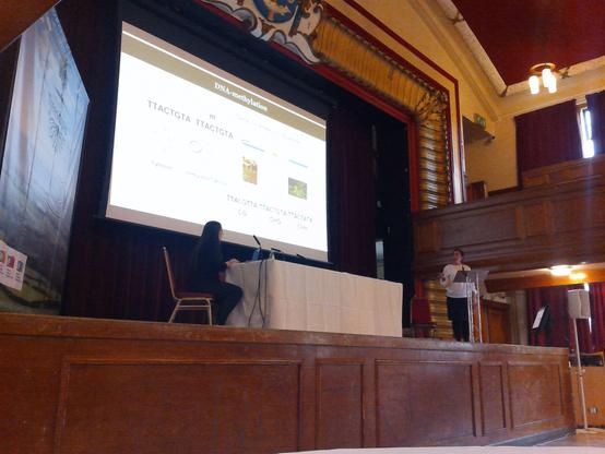 Speaker Dr. Rosa Sanchez-Luca introduces DNA methylation