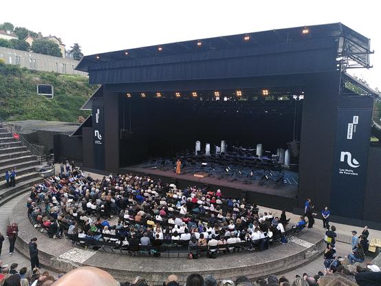 La scène du théâtre de Fourvière