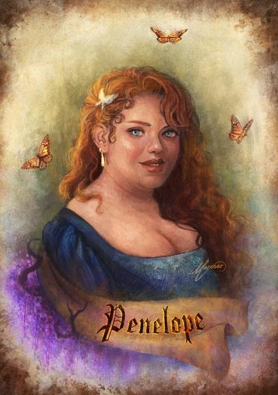 Penelope fan art from bridgerton season 3