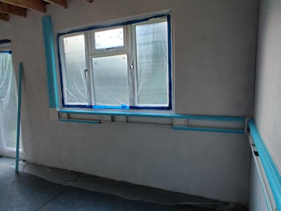 another view of the dado trunking from a different angle.