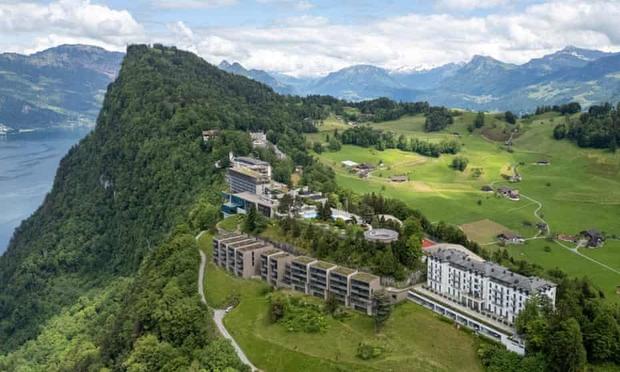 The two-day peace conference will take place at the luxury Burgenstock resort outside Lucerne. Photograph: Denis Balibouse/Reuters