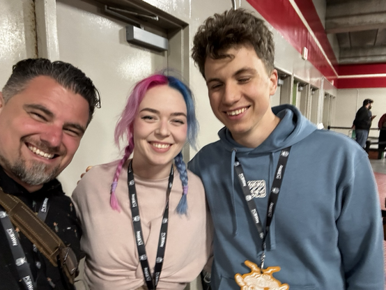 Justin Kruger taking a selfie with NerdForge at Open Sauce 2024